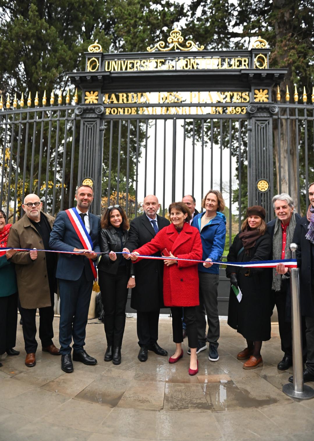 Inauguration portail sud jardin des plantes - Credit Ludovic Severac Ville et Metropole de Montpellier (2).jpg