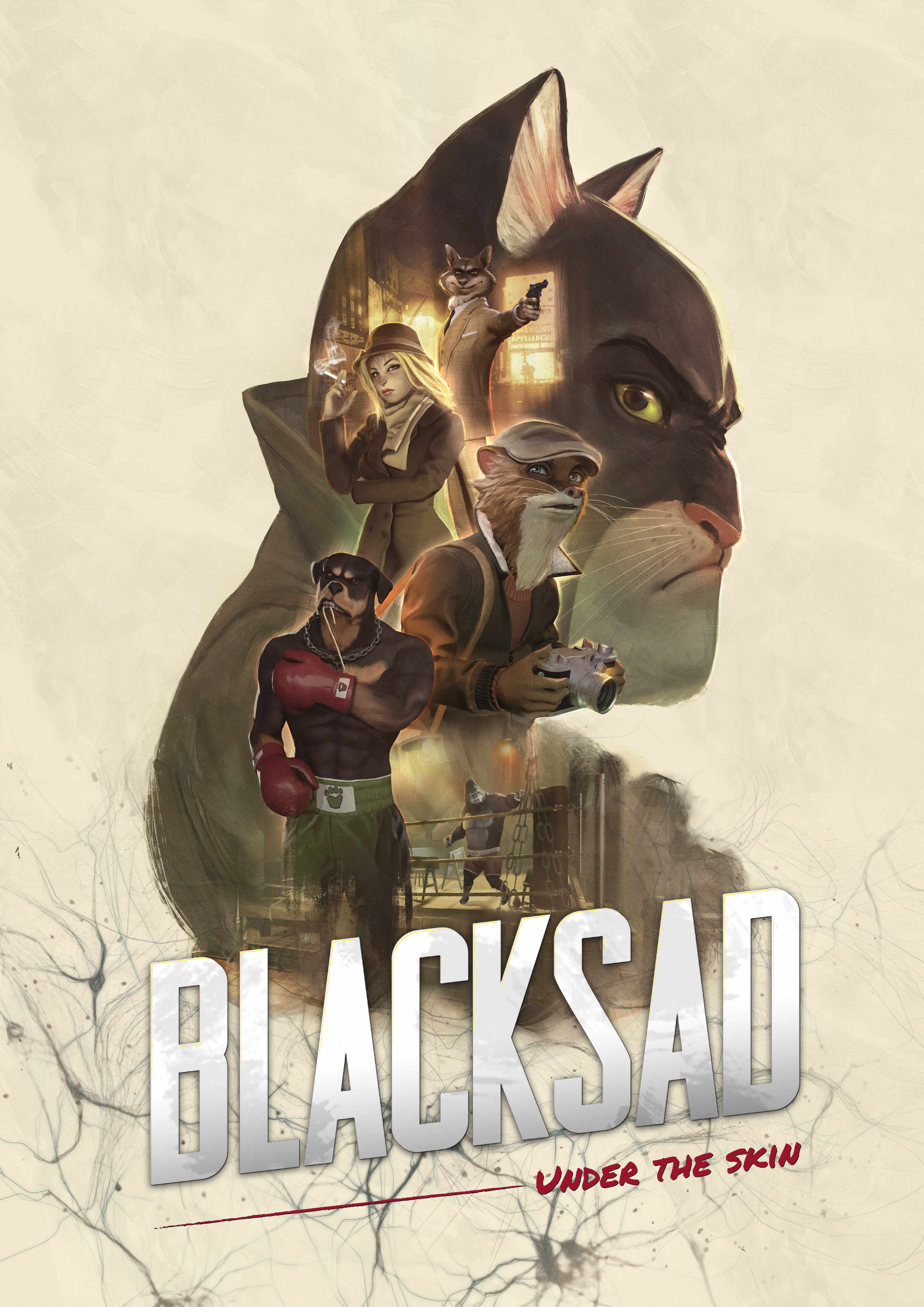 Blacksad under the skin лагает