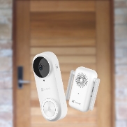 EZVIZ DB2 Pro -Akkubetriebene Video-Türklingel im Set