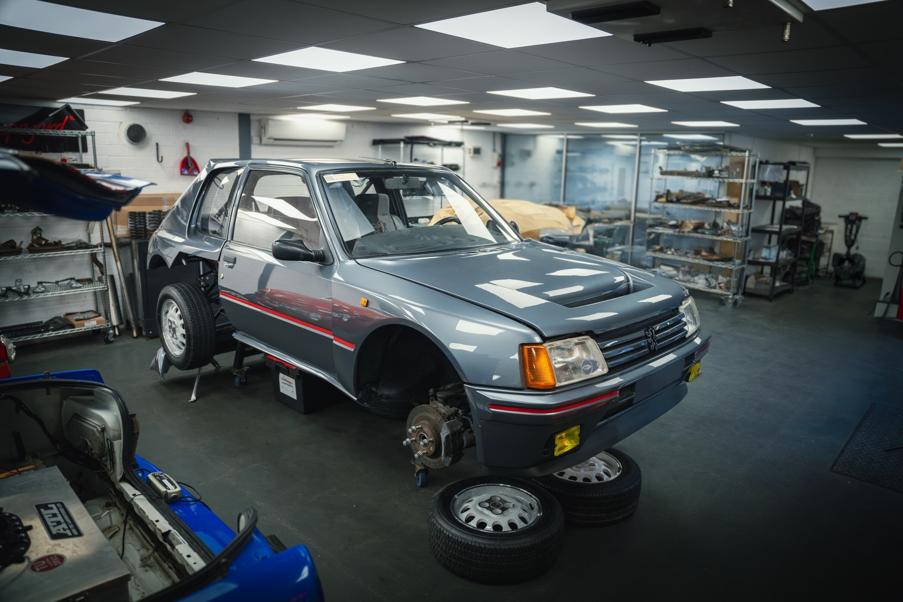Tolman Peugeot T16 in build 1.jpg