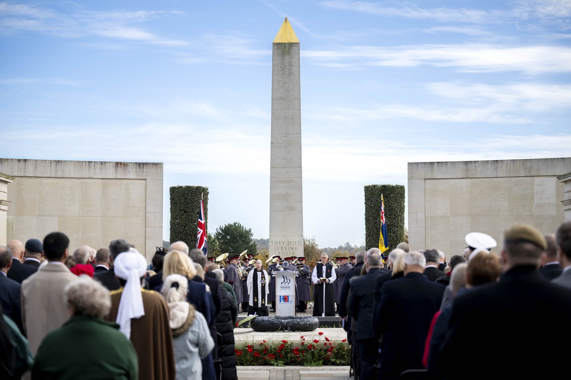 Armistice Day at the National Memorial Arboretum (2024).jpeg