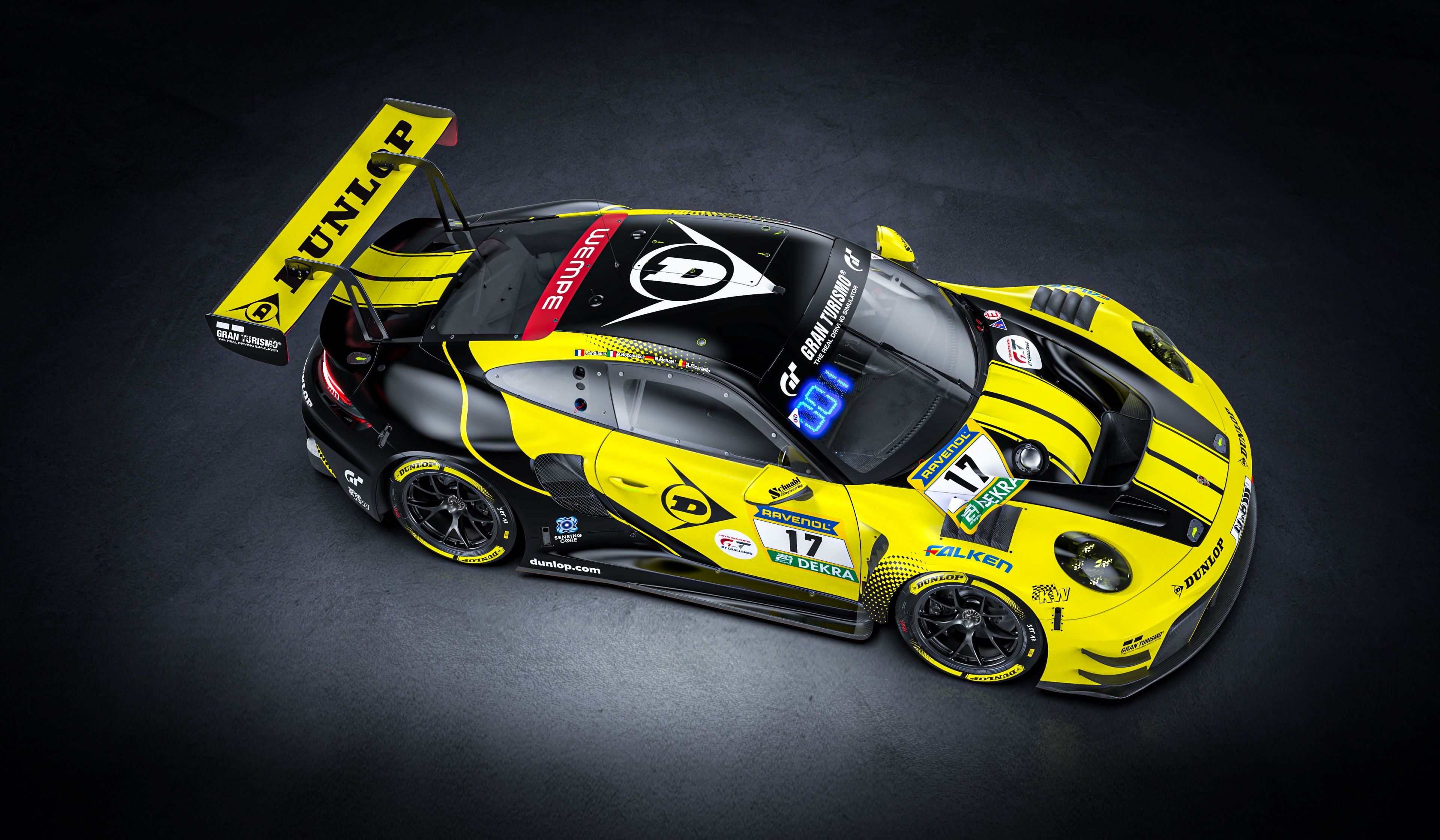 DUNLOP Porsche 911 GT3 R 992 above.jpg