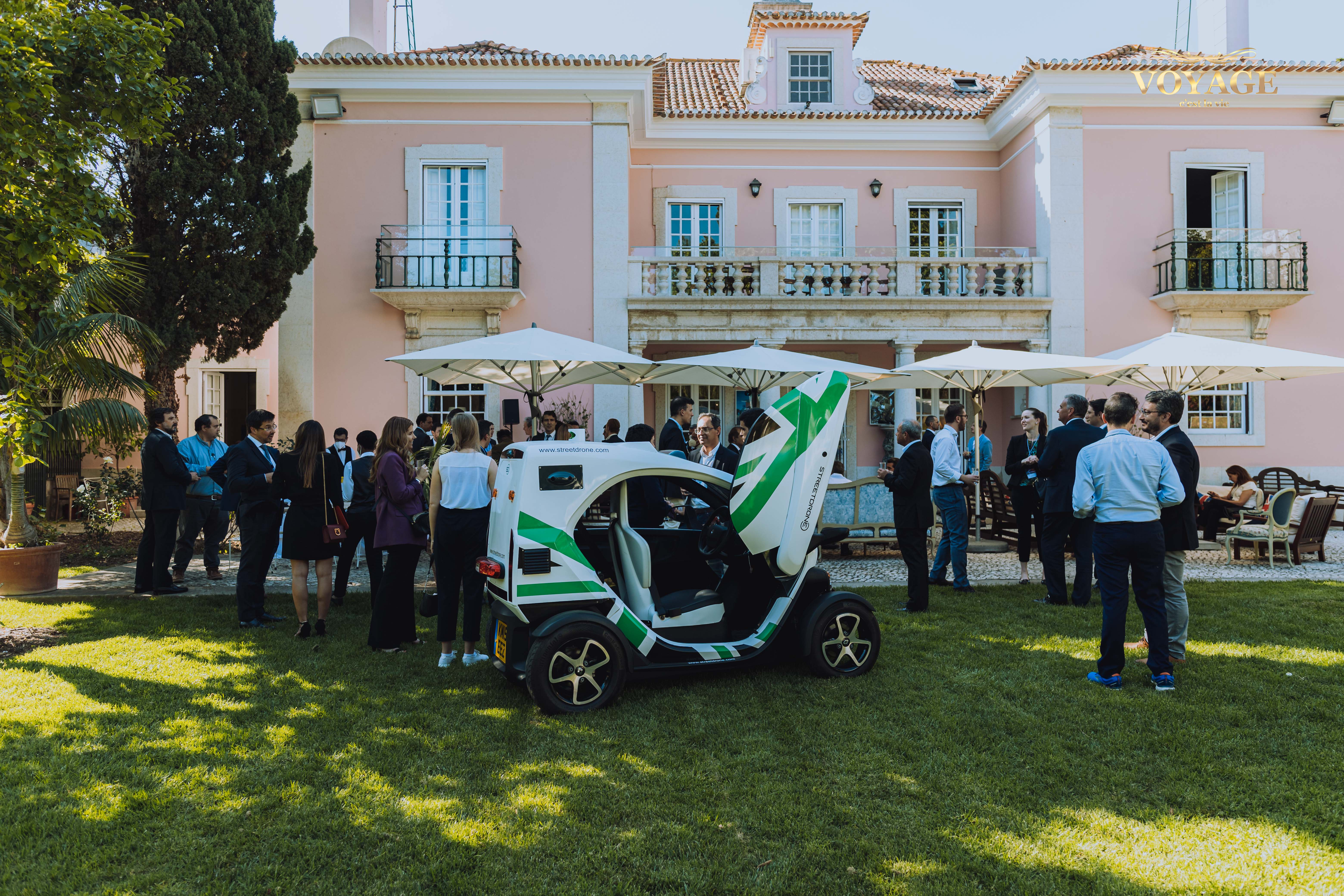 StreetDrone
                            autonomous vehicle on show at launch event
                            .jpg